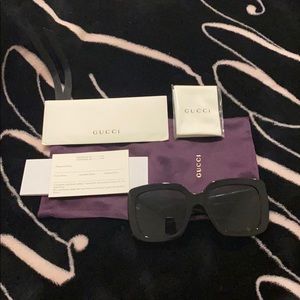 GucciShades with every item from original purchase